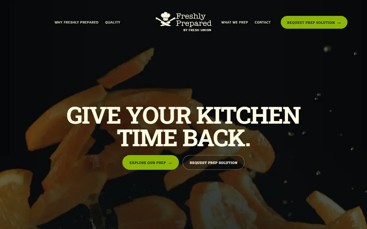 Freshly Prepared